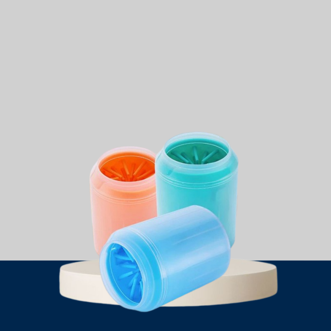 Portable Pet Paw Cleaner Silicone Brush