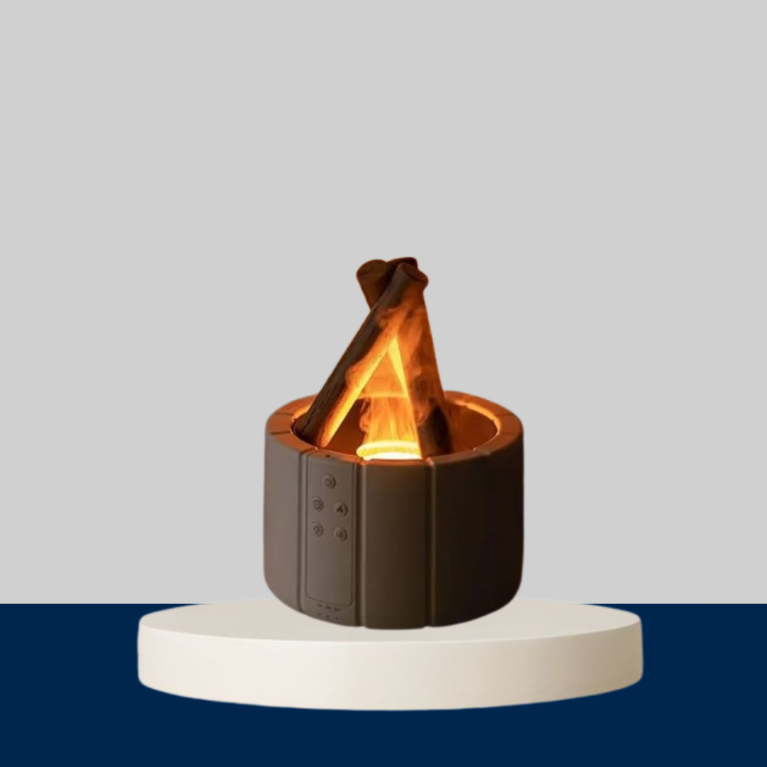 Flame Aroma Diffuser & LED Humidifier