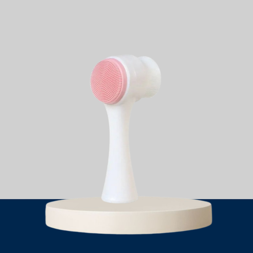 2-in-1 Double-Sided Silicone Face Brush
