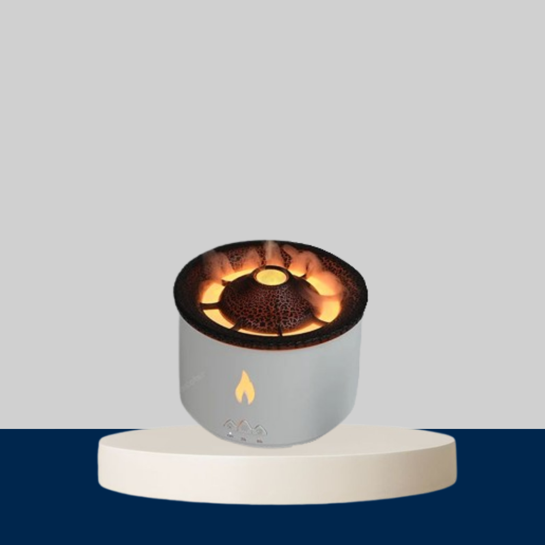 Volcano Flame Aromatherapy Humidifier Diffuser