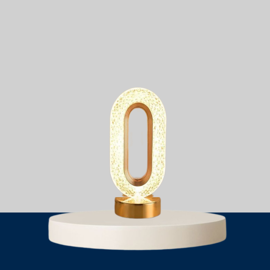Touch Control 3D Crystal Night Light