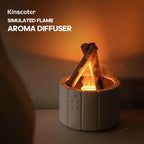 Flame Aroma Diffuser & LED Humidifier