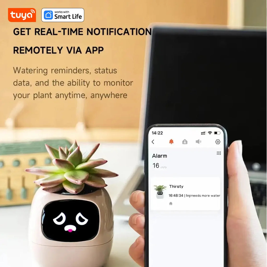 Tuya Ivy Smart Planter with Sensors