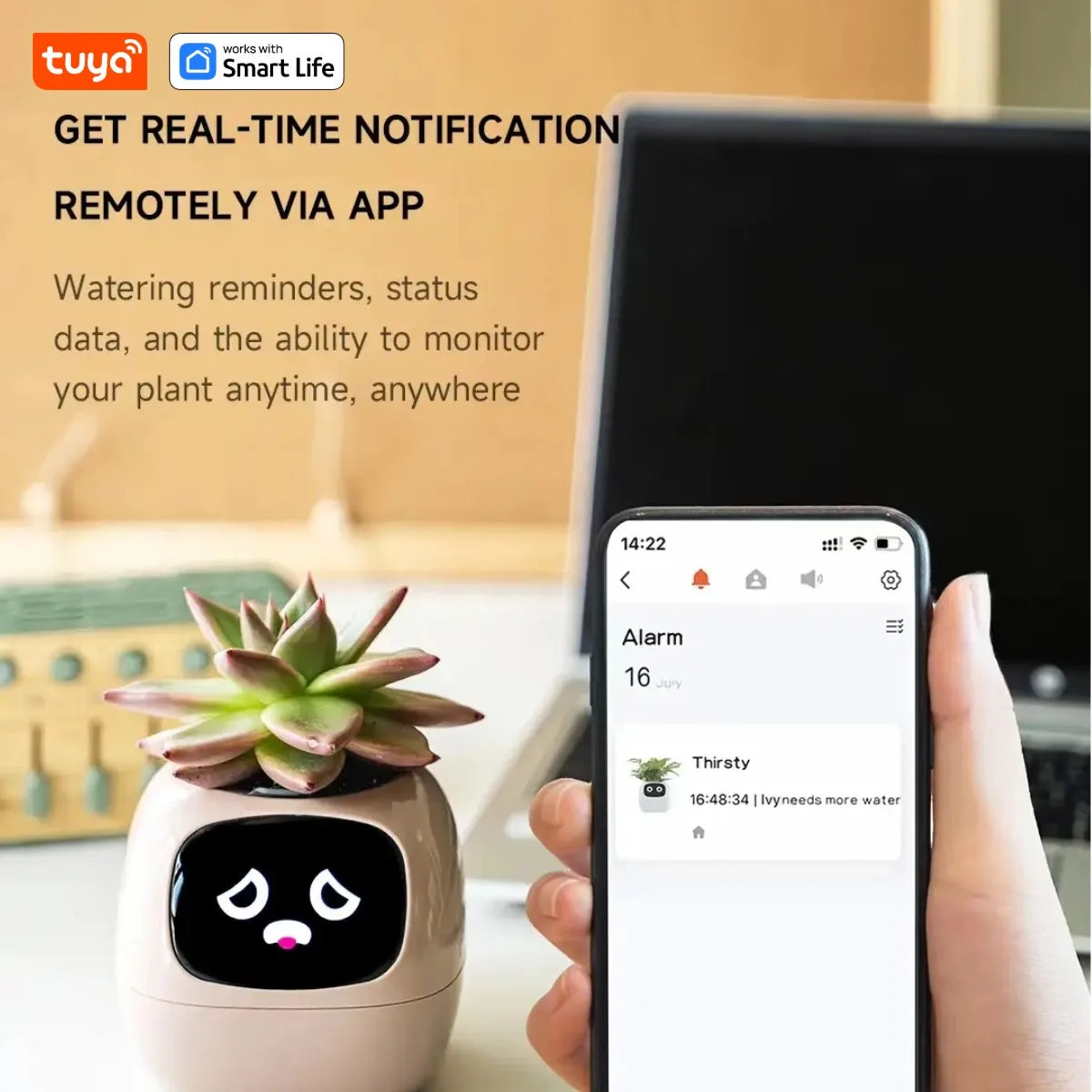 Tuya Ivy Smart Planter with Sensors