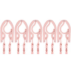 Folding Hanger Set with Clips
