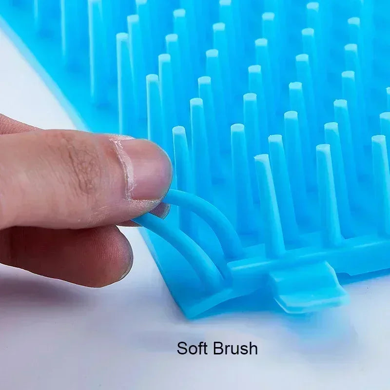 Portable Pet Paw Cleaner Silicone Brush