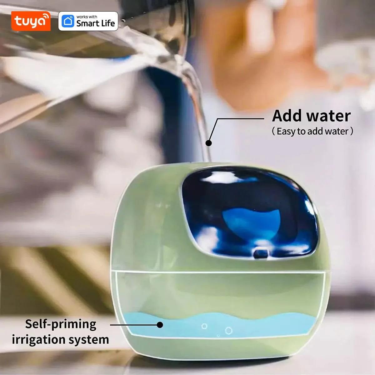 Tuya Ivy Smart Planter with Sensors