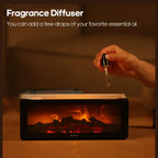 Colorful Flame Fireplace Aroma Diffuser 150ml