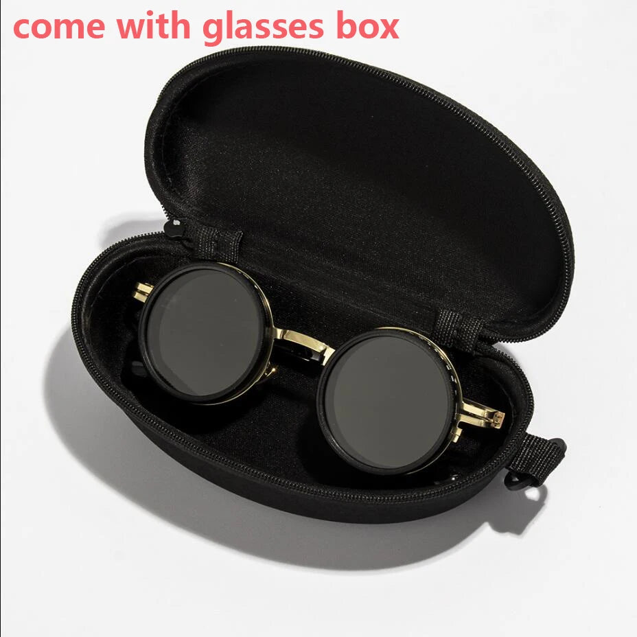 Polarized Round Sunglasses ND9 UV400