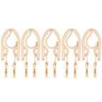 Folding Hanger Set with Clips