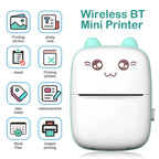 Portable Mini Bluetooth Printer for Mobile