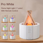 Flame Aroma Diffuser & LED Humidifier