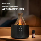 Flame Aroma Diffuser & LED Humidifier