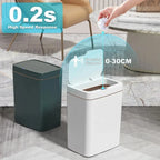 Smart Bathroom Trash Can 15L
