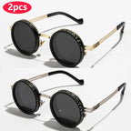 Polarized Round Sunglasses ND9 UV400