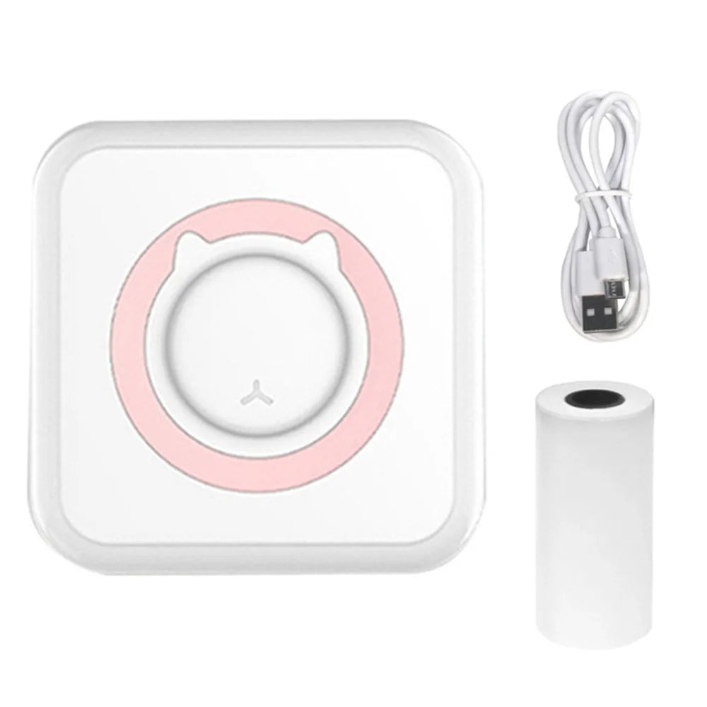 Portable Mini Bluetooth Printer for Mobile