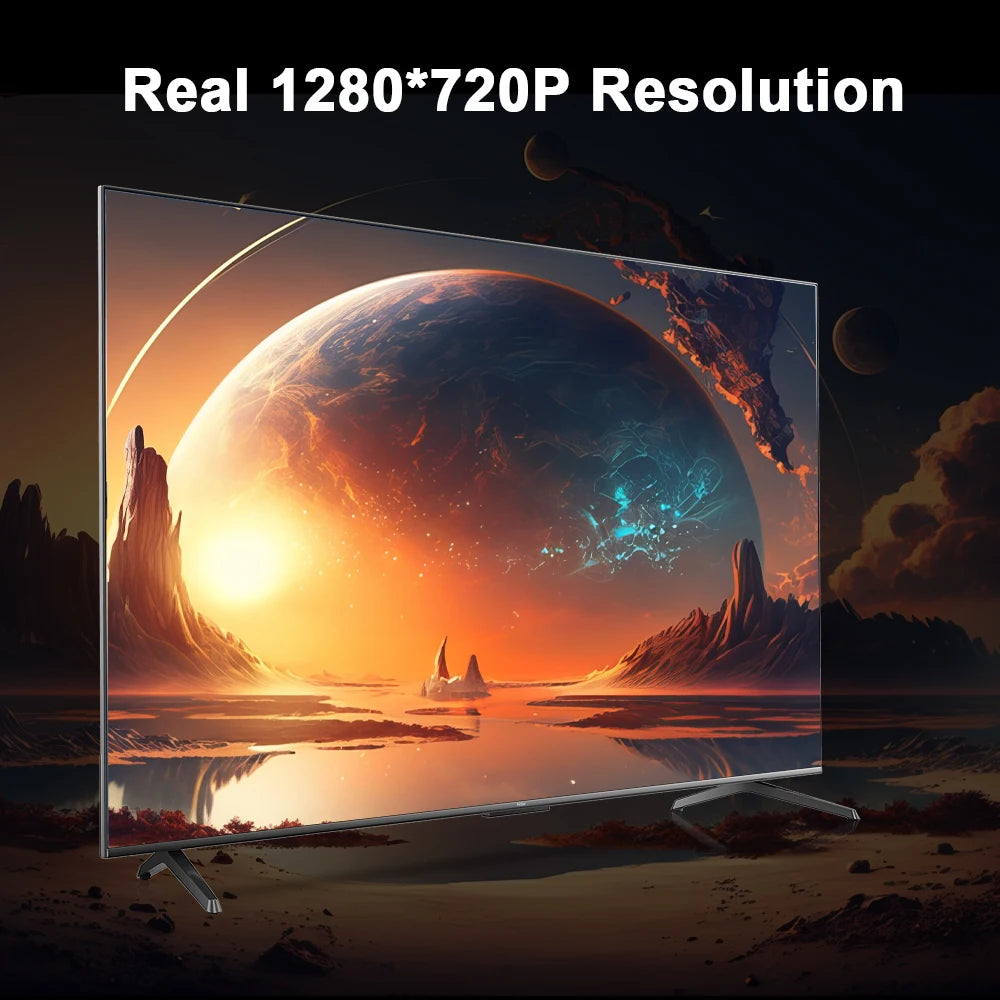4K WiFi6 Portable Projector Android 11