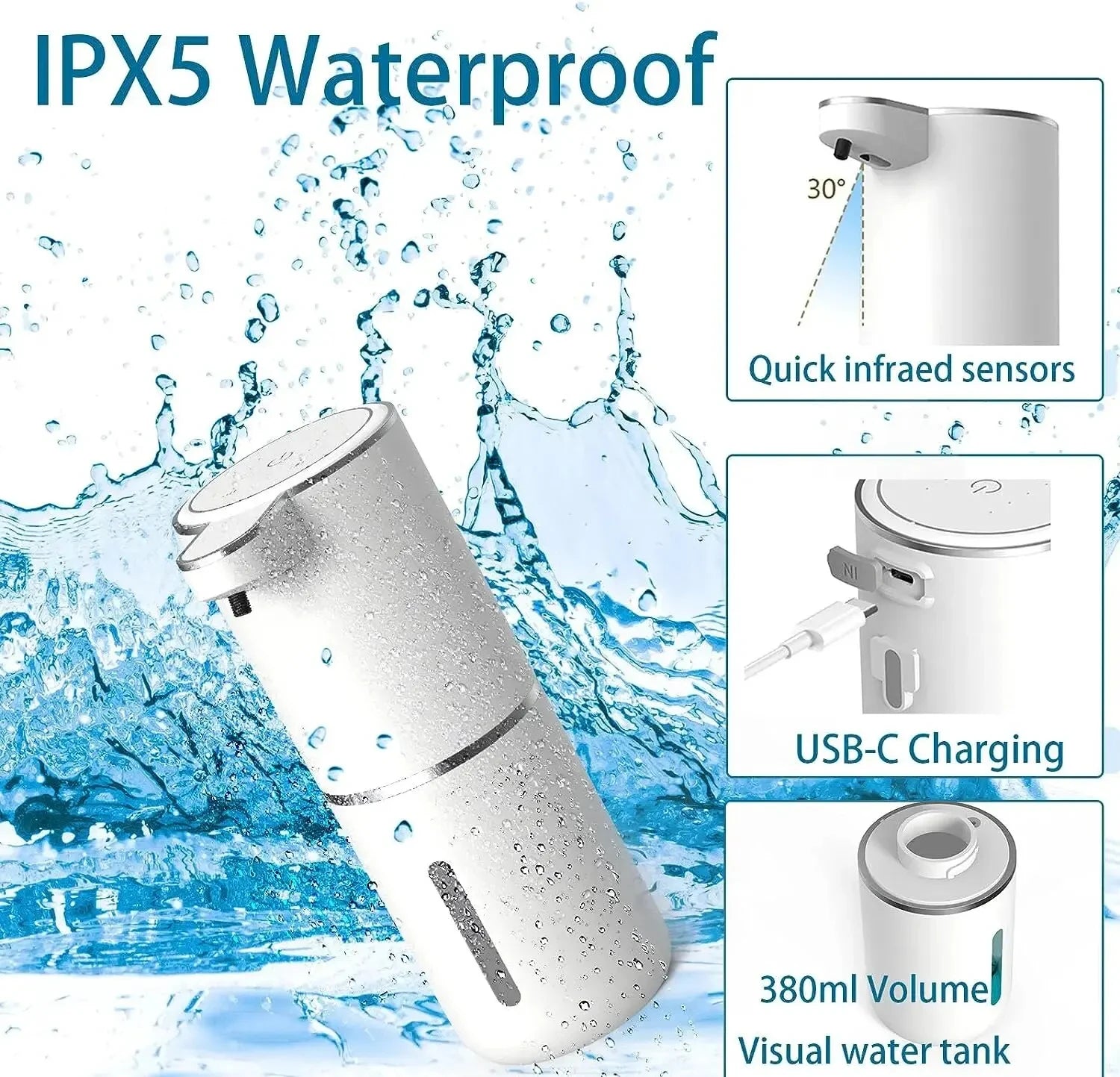 Automatic Touchless Foaming Soap Dispenser