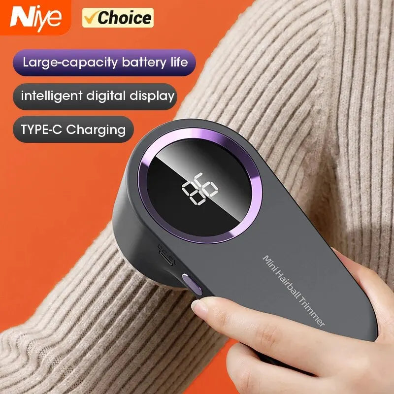 LED USB Rechargeable Lint Remover