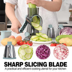 3-in-1 Rotary Cheese & Vegetable Grater