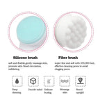 2-in-1 Double-Sided Silicone Face Brush