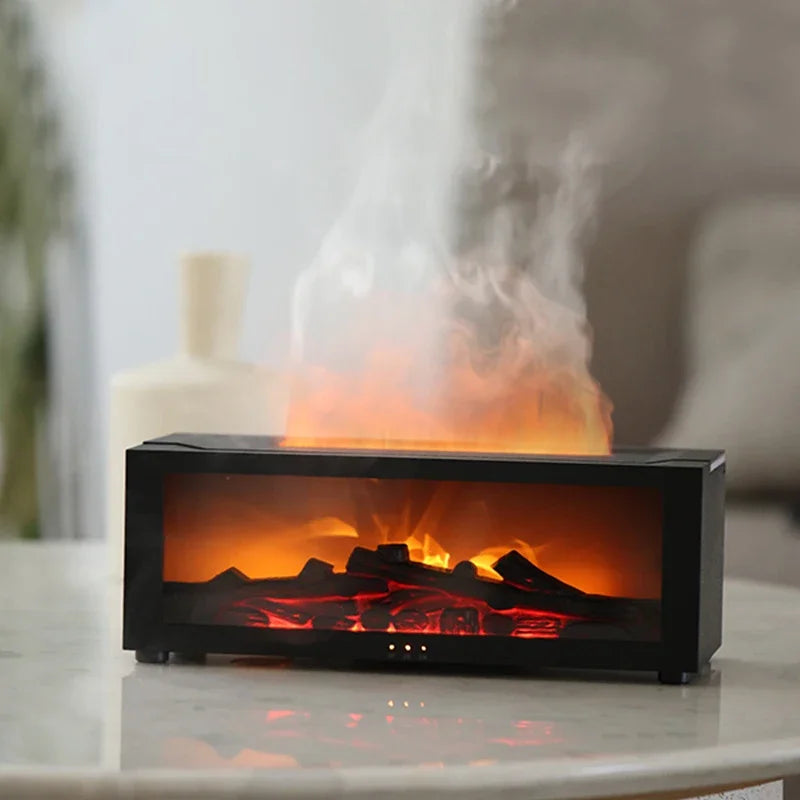 Colorful Flame Fireplace Aroma Diffuser 150ml