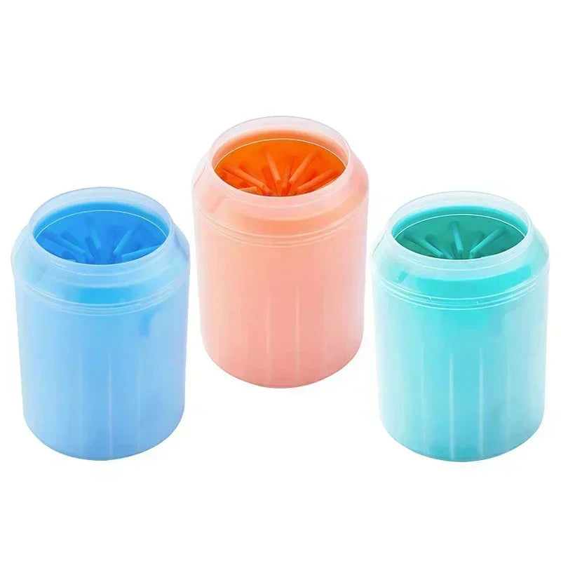 Portable Pet Paw Cleaner Silicone Brush