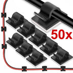 Self-Adhesive Cable Clips Organizer