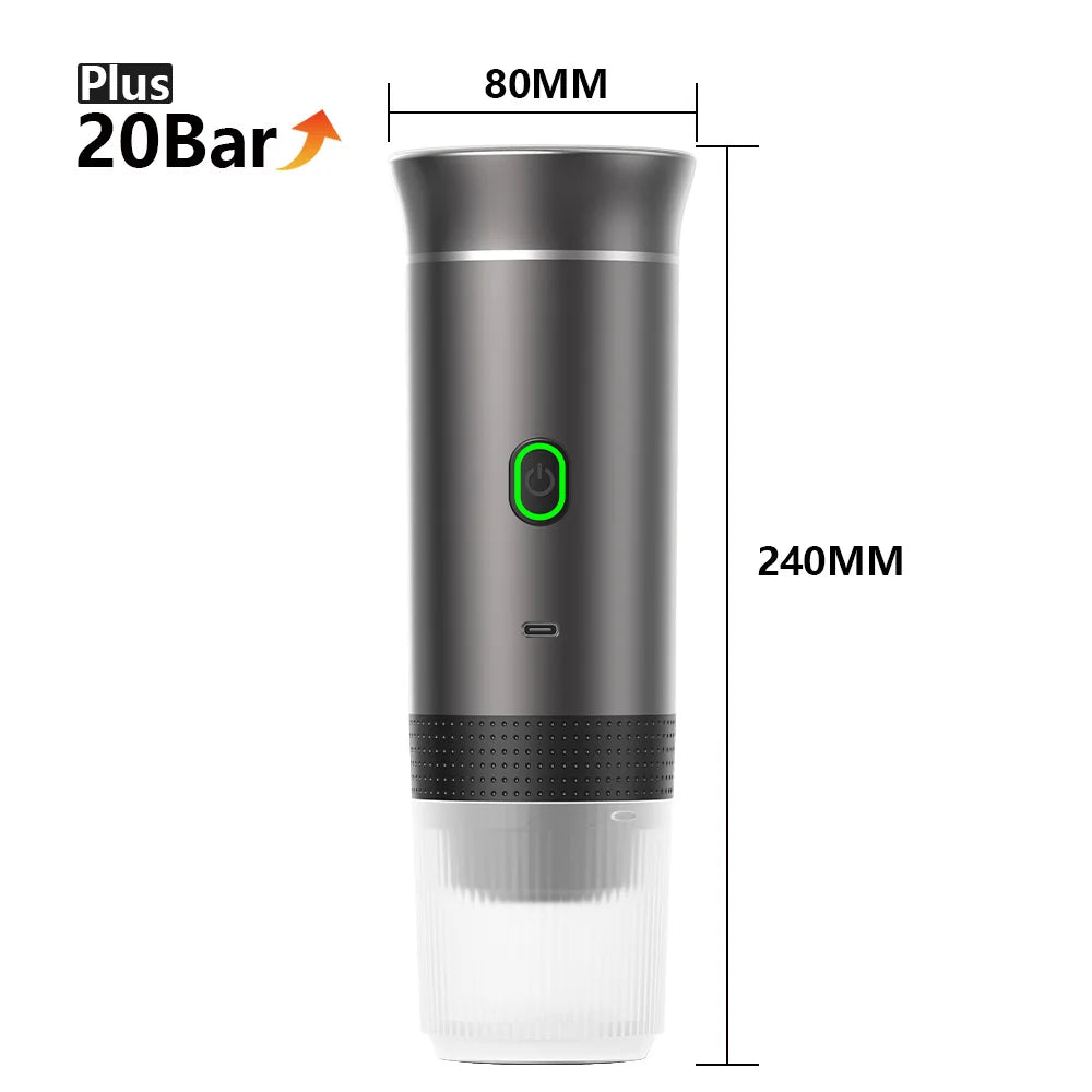 Wireless Portable Espresso Maker 3-in-1