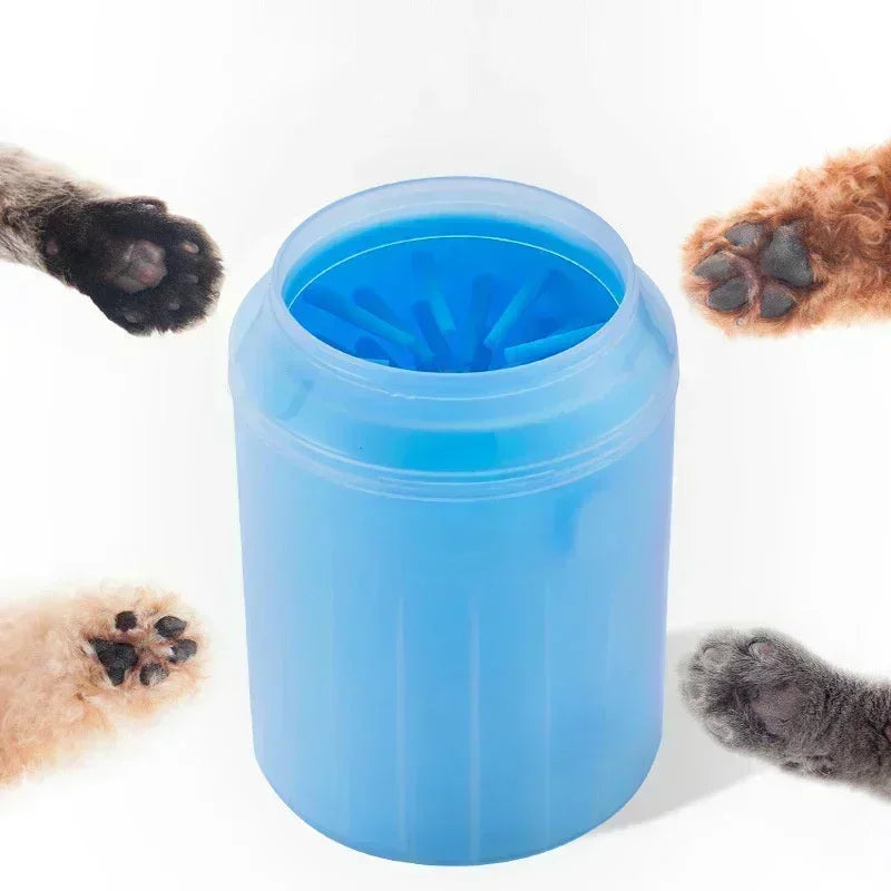 Portable Pet Paw Cleaner Silicone Brush