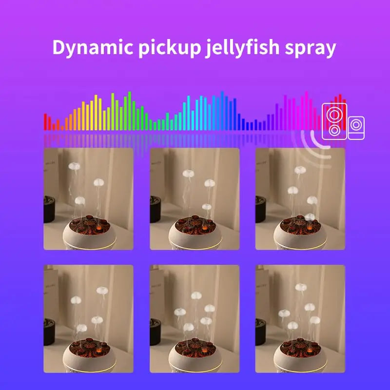 Dynamic Jellyfish Humidifier 250ml LED
