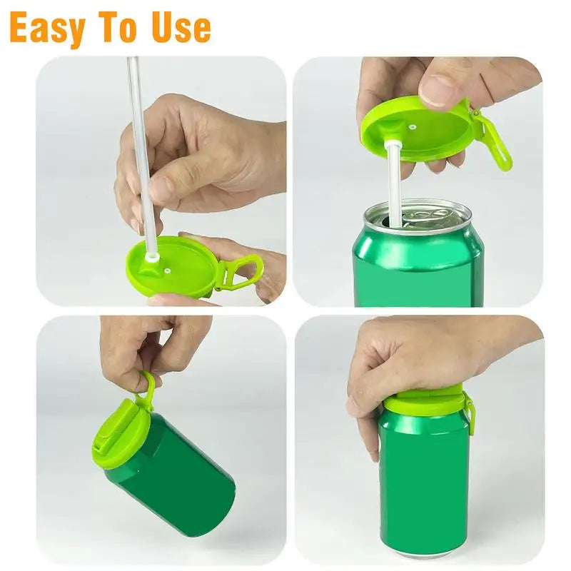 4PCS Silicone Soda Can Covers
