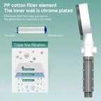 8-Mode High-Pressure Shower Head Filter