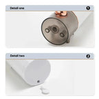 Non-piercing soap dispenser