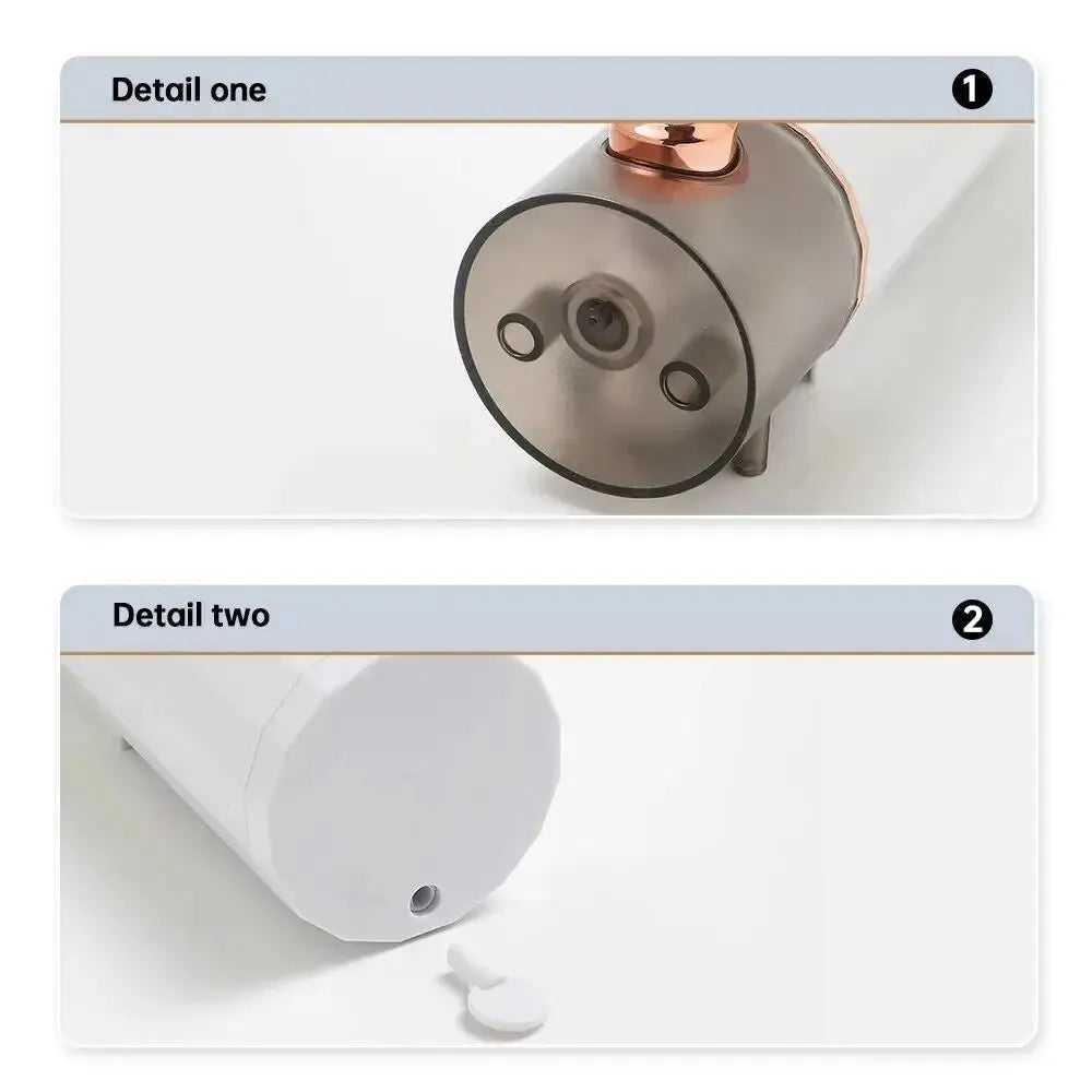 Non-piercing soap dispenser