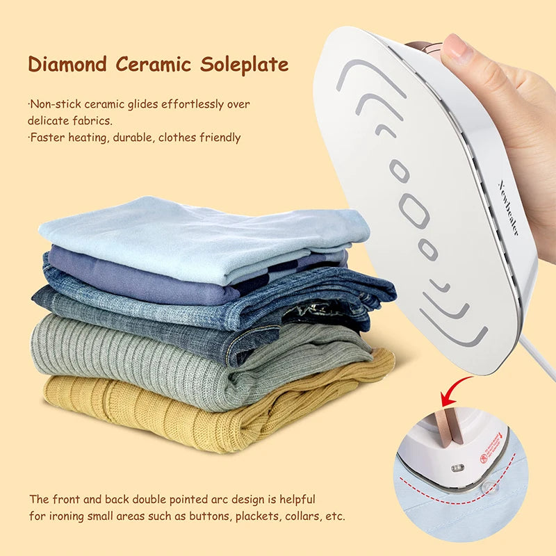 Mini Travel Electric Iron Fast Heating