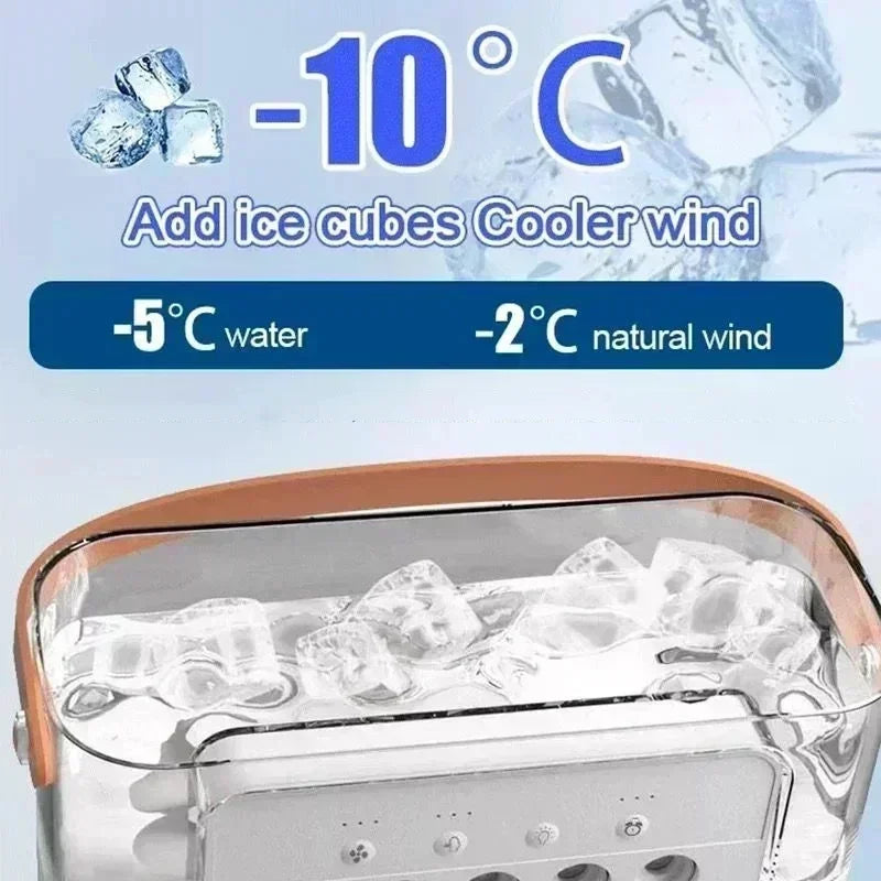 3-in-1 Portable Air Cooler with LED