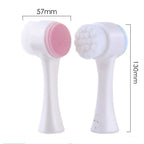 2-in-1 Double-Sided Silicone Face Brush