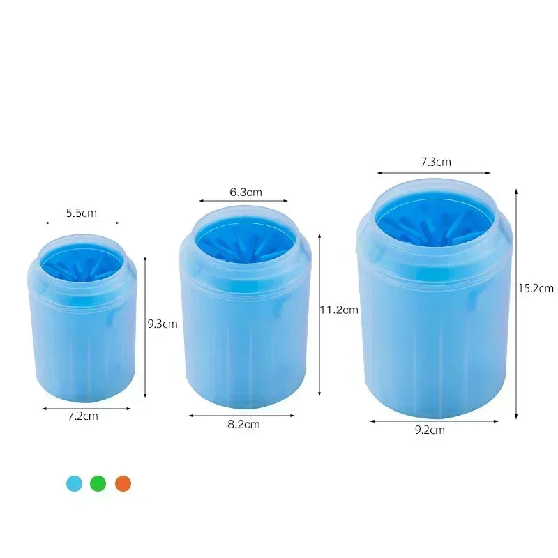 Portable Pet Paw Cleaner Silicone Brush