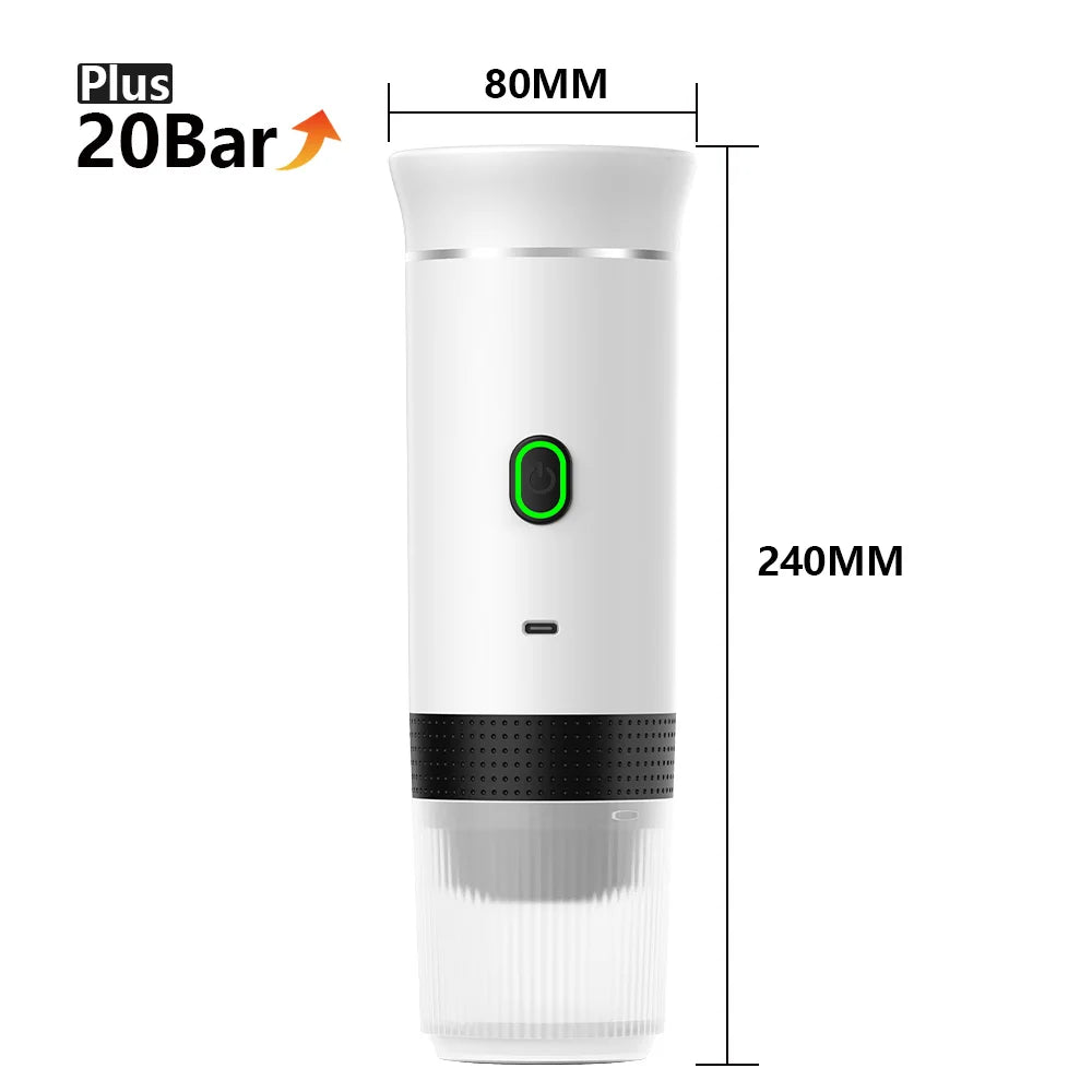 Wireless Portable Espresso Maker 3-in-1