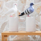 Pigeon shaped soap dispenser