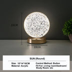 Touch Control 3D Crystal Night Light