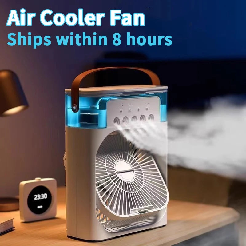 3-in-1 Portable Air Cooler with LED