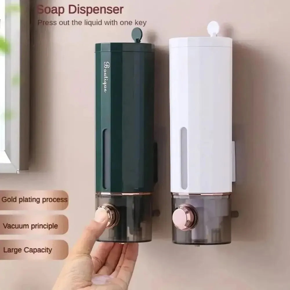 Non-piercing soap dispenser