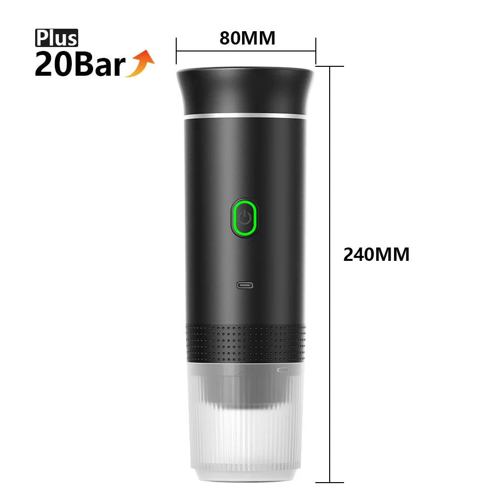 Wireless Portable Espresso Maker 3-in-1