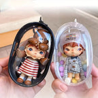 Portable Mini Clear Zipper Bag