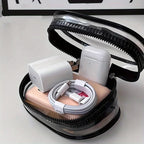 Portable Mini Clear Zipper Bag