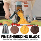 3-in-1 Rotary Cheese & Vegetable Grater