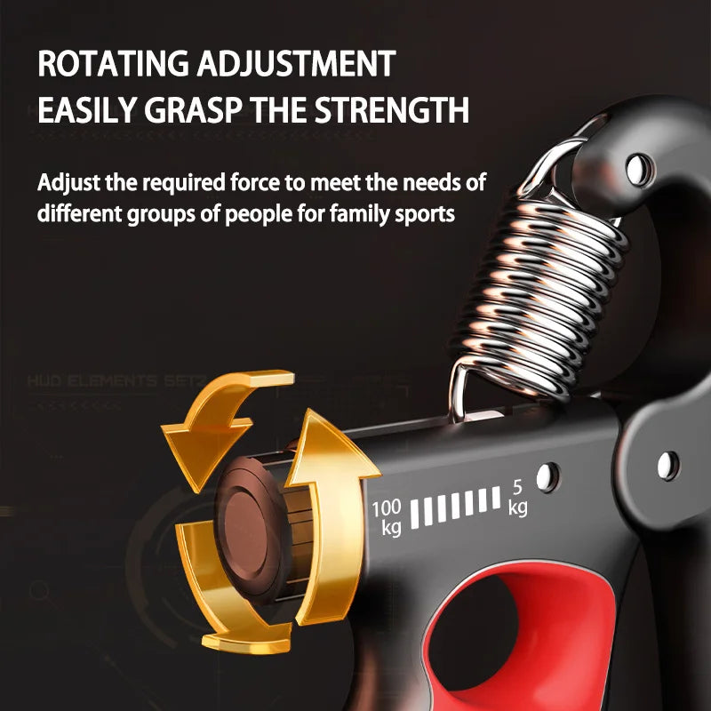 Adjustable Grip Strength Trainer 5-100kg
