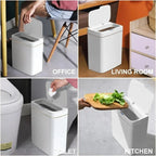 Smart Bathroom Trash Can 15L